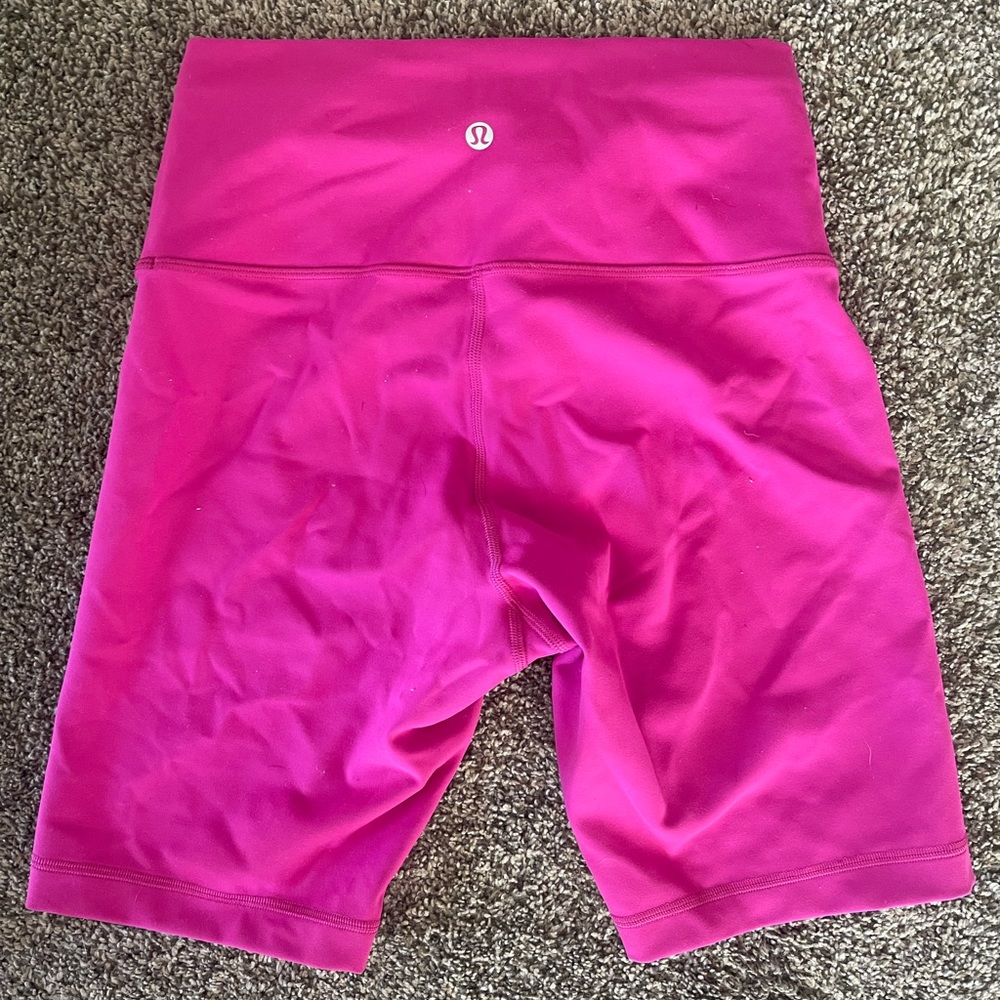 lululemon athletica Pink Bike Shorts